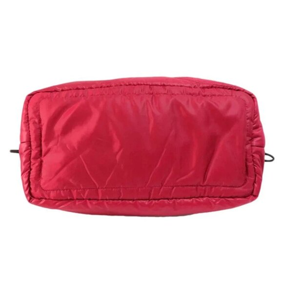 S Michael Kors Rae Berry Red Nylon Extra Large Tote Purse 35F1U5RT3C Bag NWT$368 - Picture 6 of 11